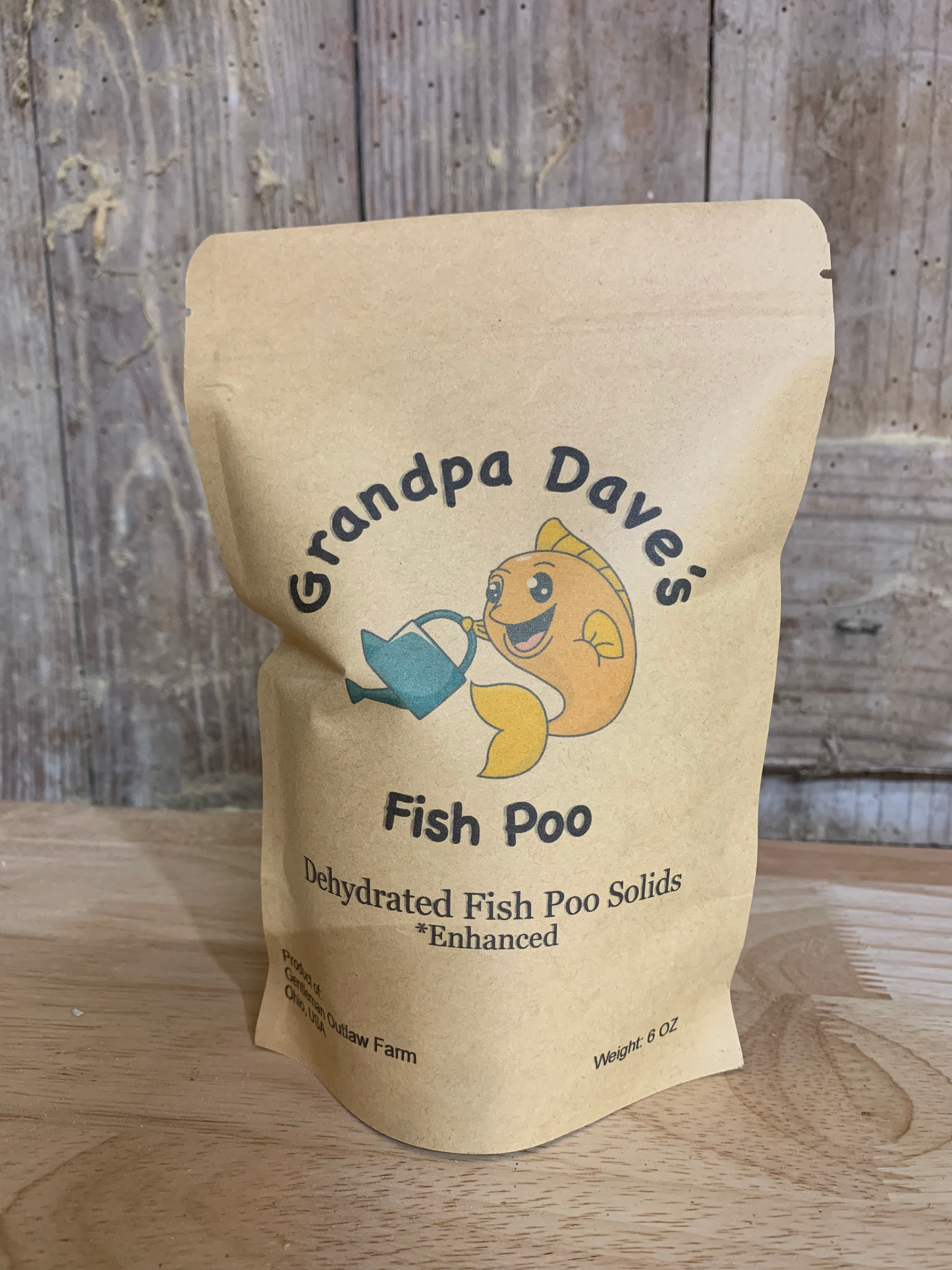 (2) Grandpa Dave's Dehydrated Fish Poo